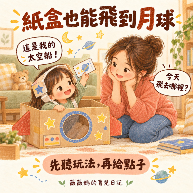 紙盒也能飛到月球