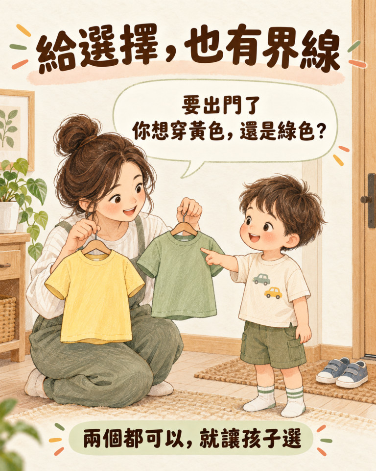 給選擇,也有界線 🌱