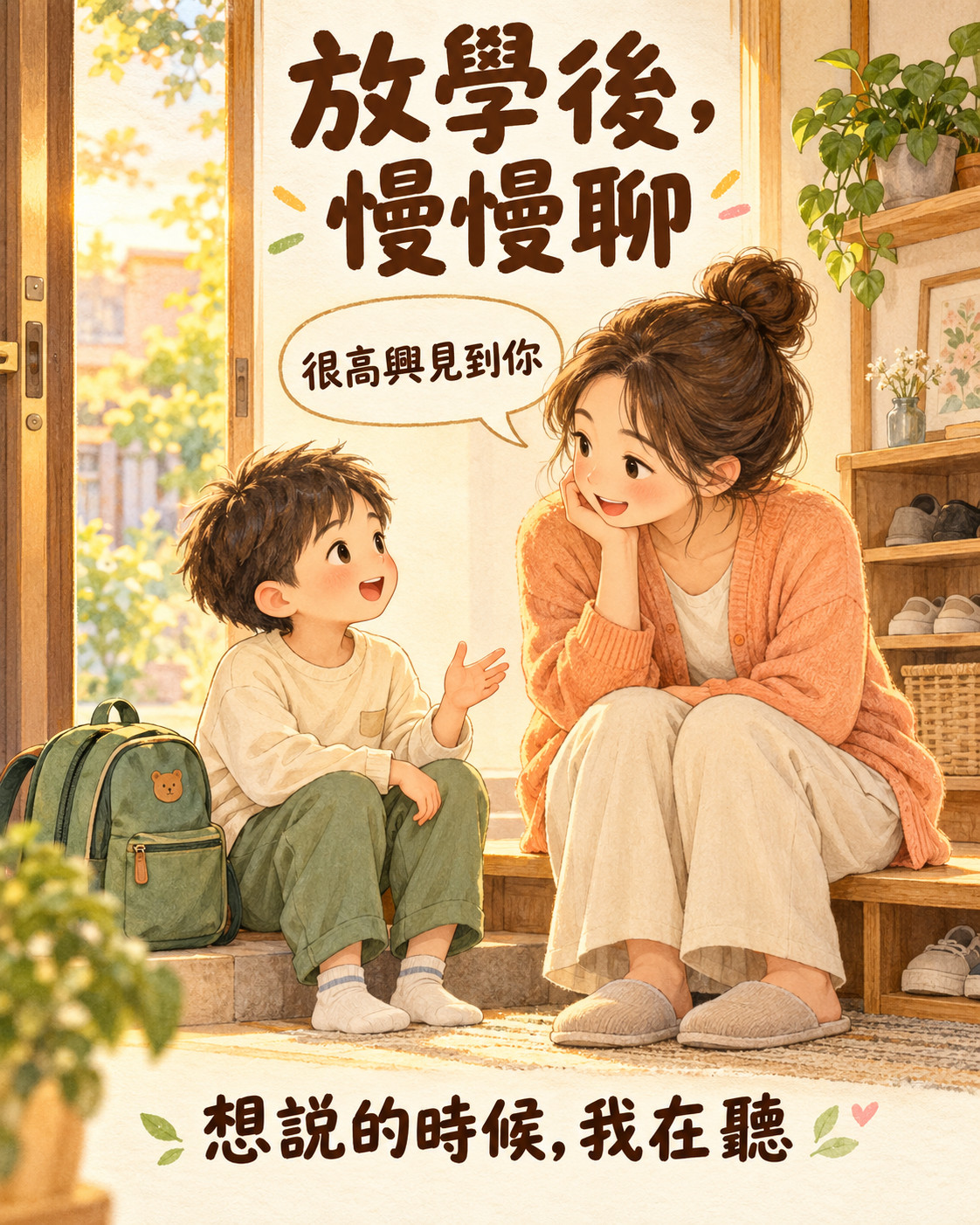 放學後，慢慢聊 🎒