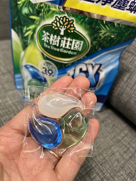 保持住家環境清香乾淨的法寶---茶樹莊園 6X濃縮科技洗衣球