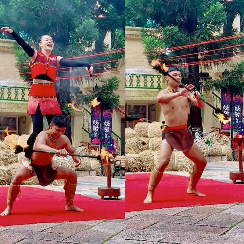 九族文化村萬聖節活動火舞表演.jpg