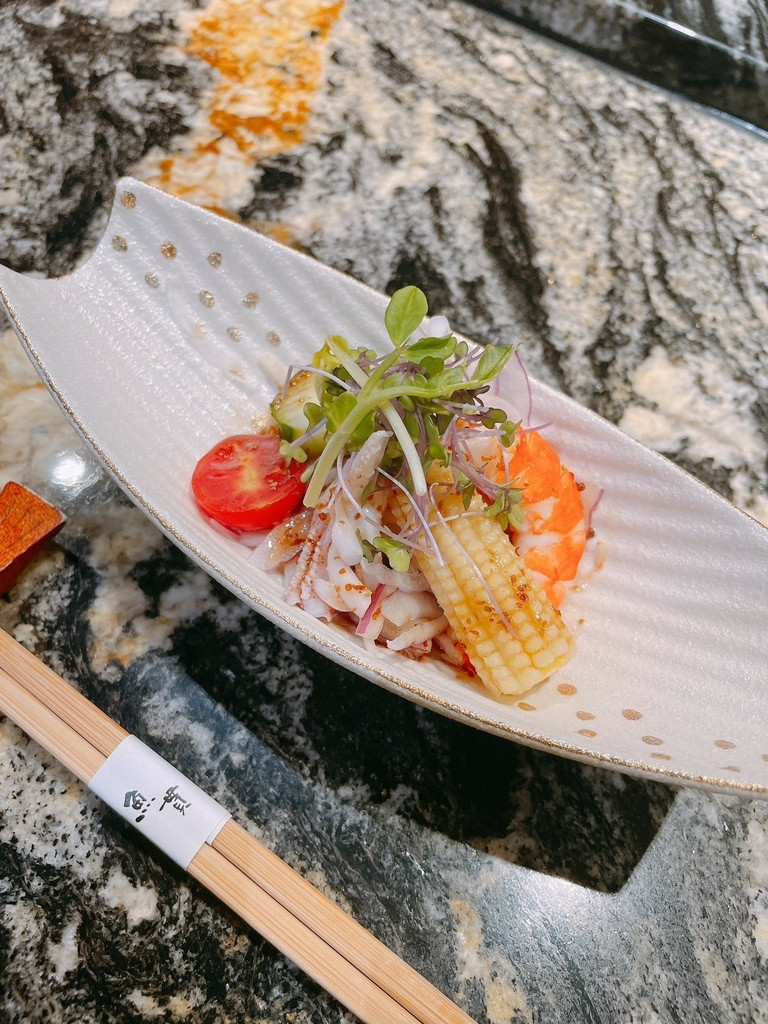 食記★魚貫鐵板燒｜台北中山區網路票選高CP值無菜單鐵板燒料理