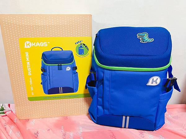 小學生書包推薦｜KAGS DUSTIN mini 人體工學超