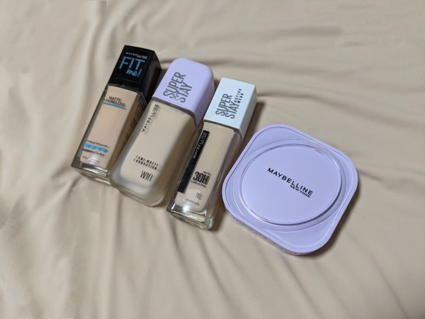Maybelline 媚比琳粉底大軍評比💁