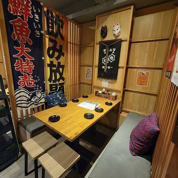 【東區居酒屋】：串燒、刺身、生食、調酒放題喝到飽，日式風情一次滿足！玖酒井食事町 (42).jpg