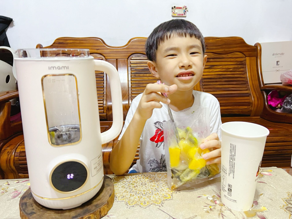 親子廚房時光】imami健康養生豆漿機 × 林林的小小廚神日