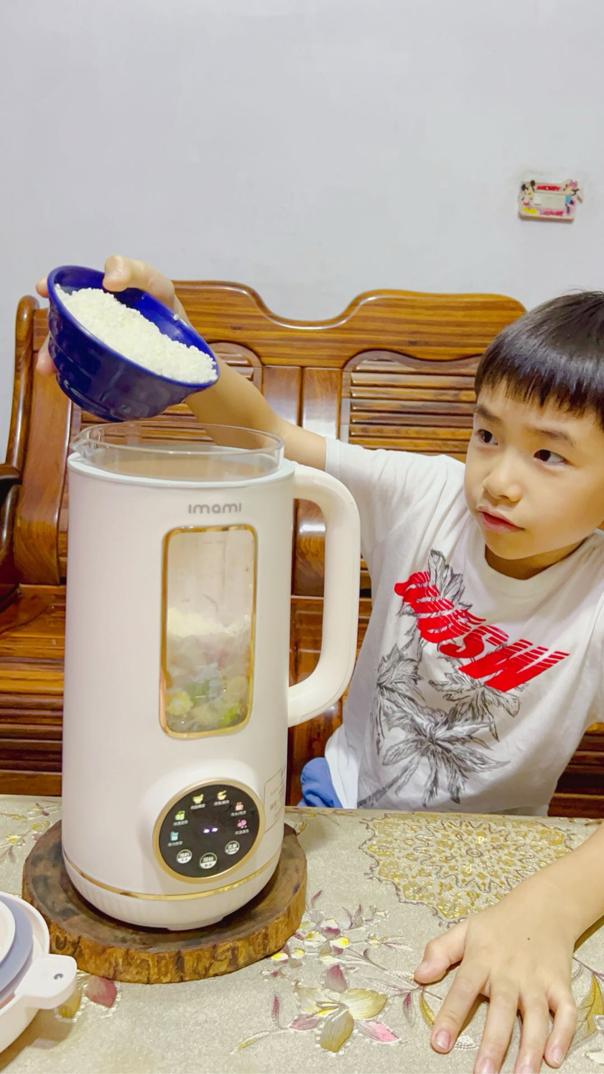 親子廚房時光】imami健康養生豆漿機 × 林林的小小廚神日