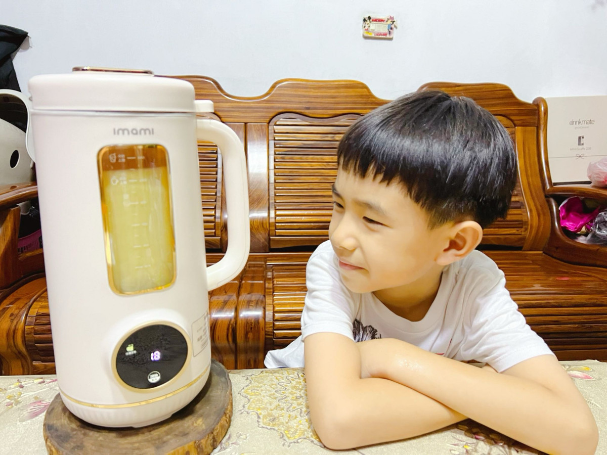親子廚房時光】imami健康養生豆漿機 × 林林的小小廚神日