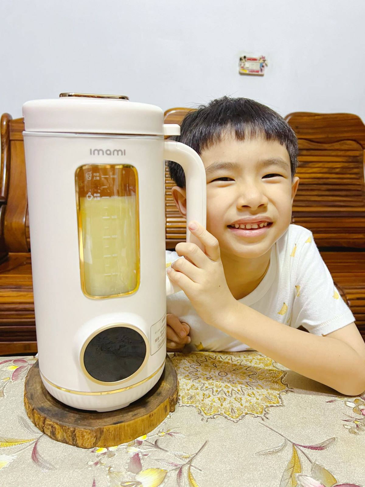 親子廚房時光】imami健康養生豆漿機 × 林林的小小廚神日
