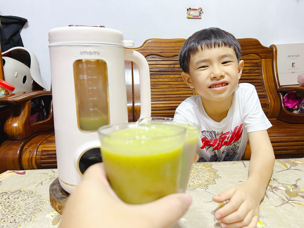 親子廚房時光】imami健康養生豆漿機 × 林林的小小廚神日