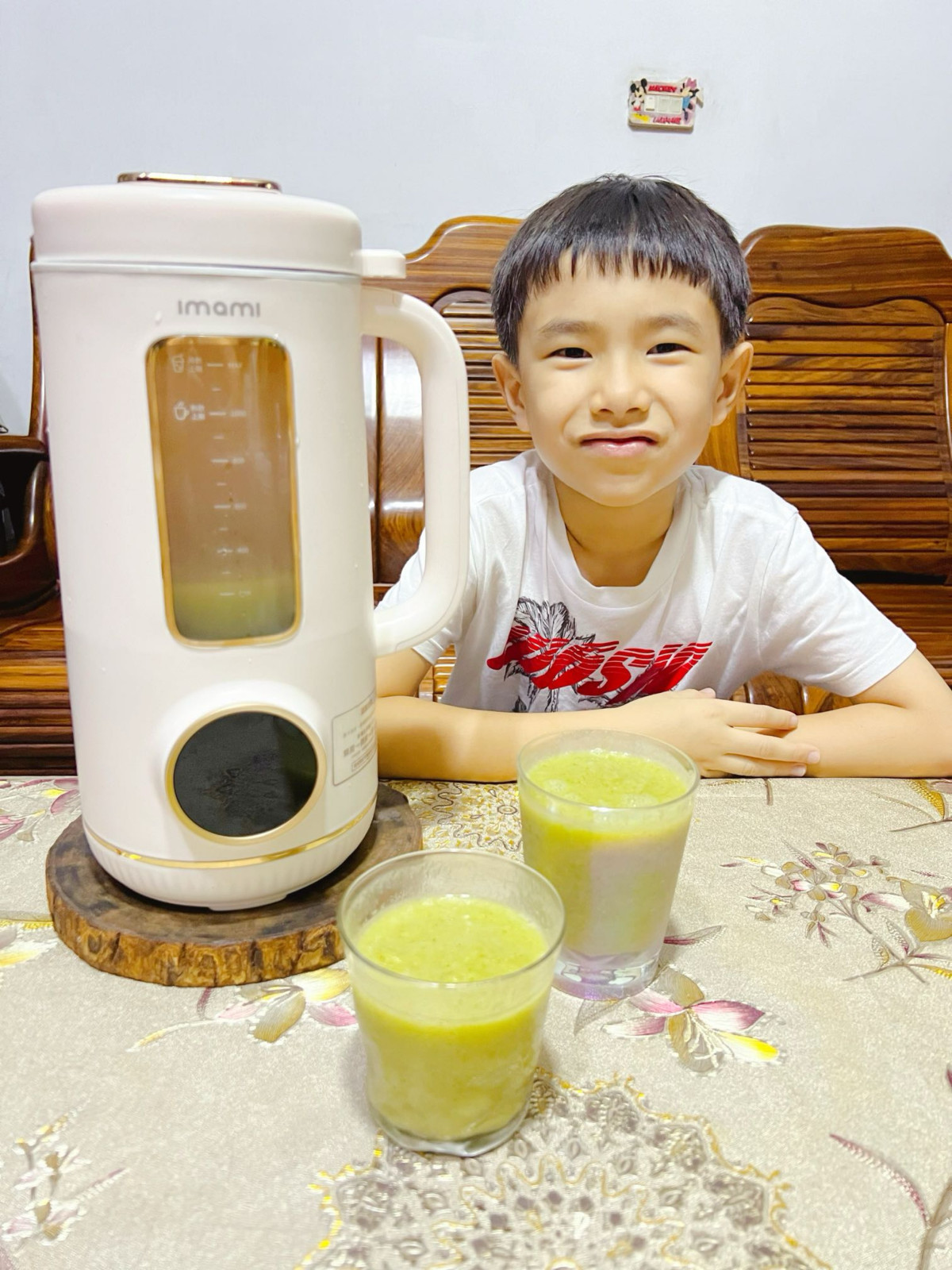親子廚房時光】imami健康養生豆漿機 × 林林的小小廚神日