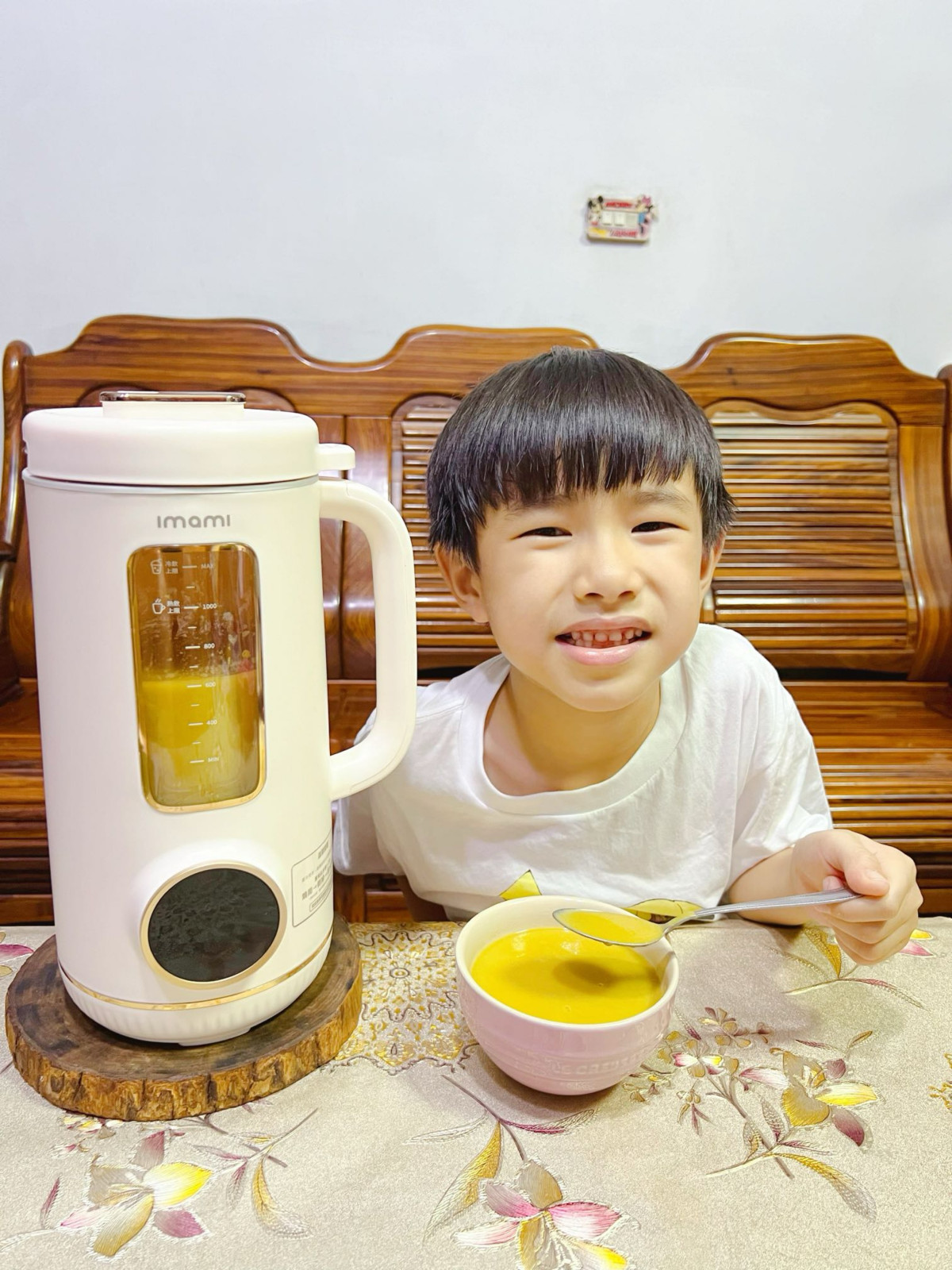 親子廚房時光】imami健康養生豆漿機 × 林林的小小廚神日
