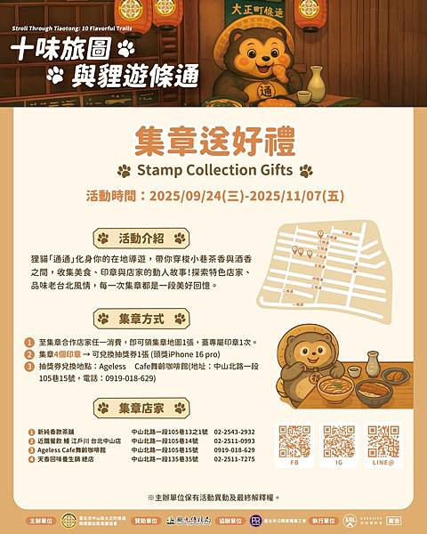 【旅遊推薦】中山條通散步地圖，從午後到深夜，品味巷弄裡的香氣