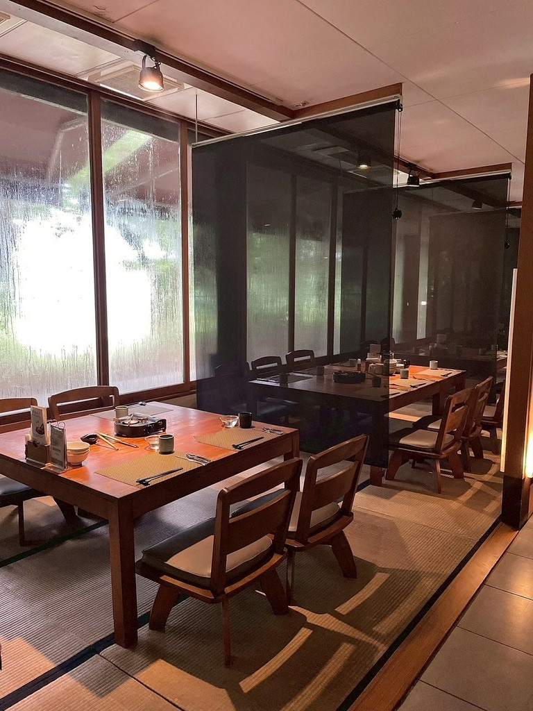 食記★名流水岸｜新北新店烏來日式景觀餐廳x森林系玻璃屋，享受