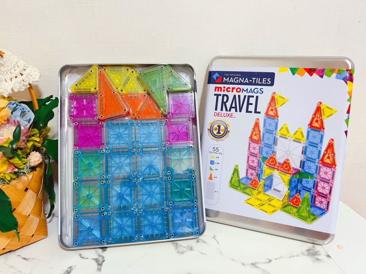 【親子旅行神器】Magna-Tiles®迷你磁力積木 | 親