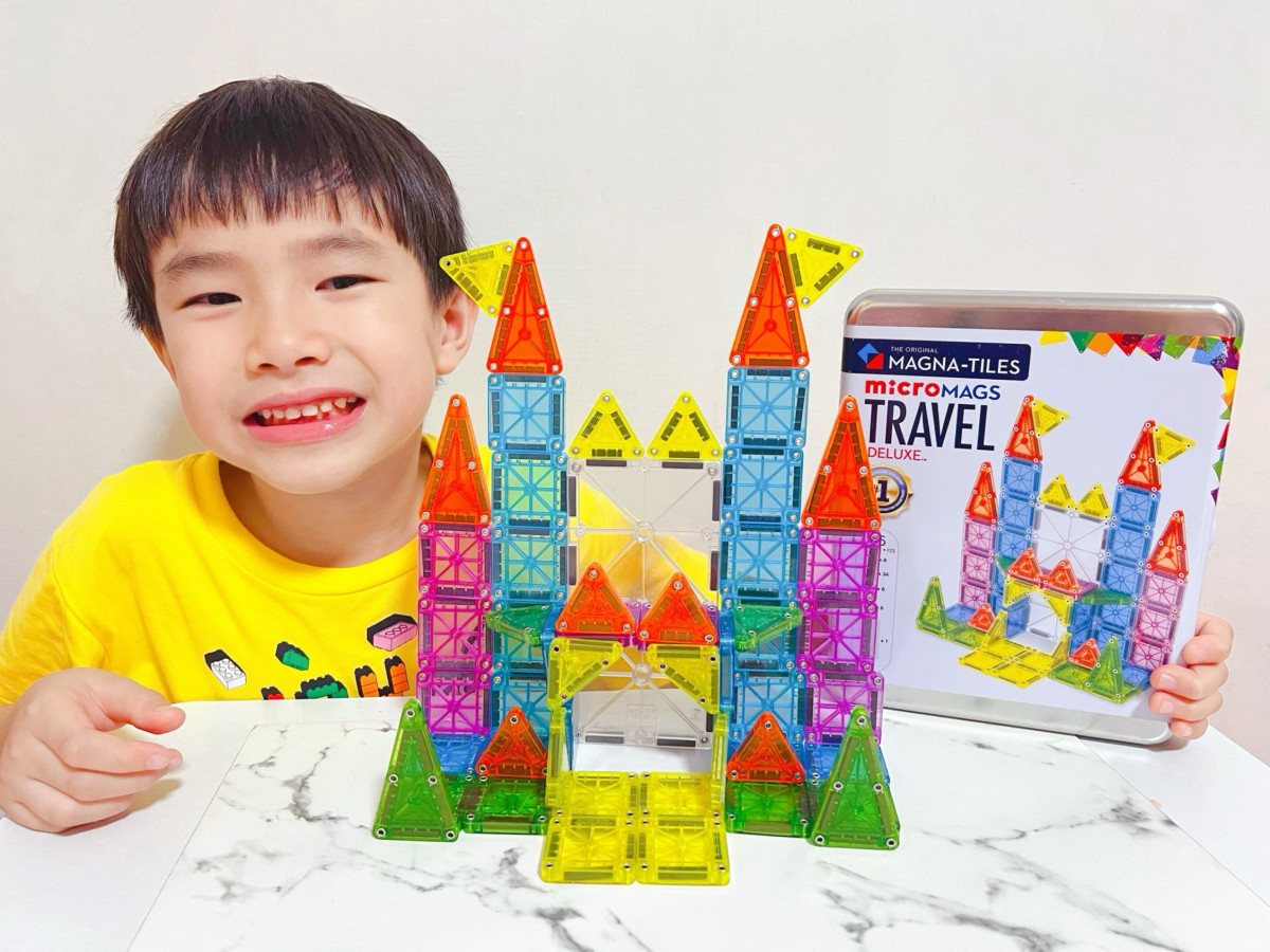 【親子旅行神器】Magna-Tiles®迷你磁力積木 | 親