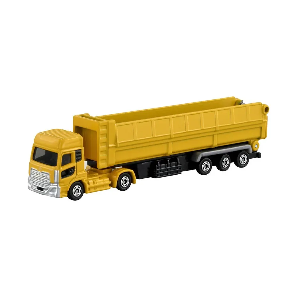 TOMICA 多美小汽車 | 車款：UD Trucks Quon Trailer Dump／UD TRUCKS 掛式拖車 | Long Type TOMICA No.147
