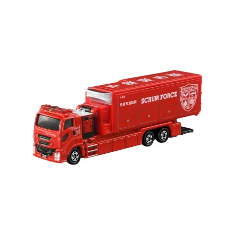 TOMICA 多美小汽車 | 車款：超長型 NO.121 市原市消防車 | Long Type TOMICA No.121縮圖 1