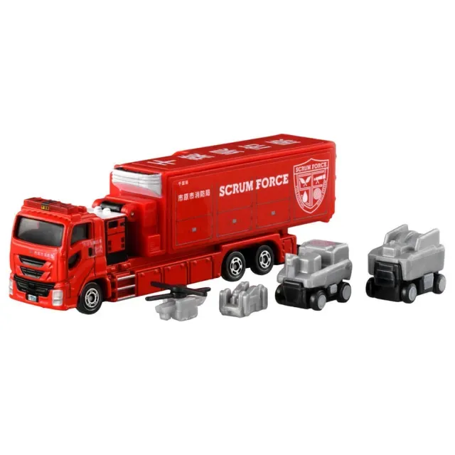 TOMICA 多美小汽車 | 車款：超長型 NO.121 市原市消防車 | Long Type TOMICA No.121
